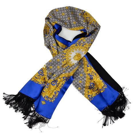 versace schal ebay|VERSACE Schal Vintage Scarf Wolle Seide Wool Silk Greek Key .